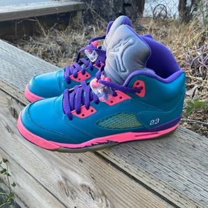 Jordan 5 tropical teal